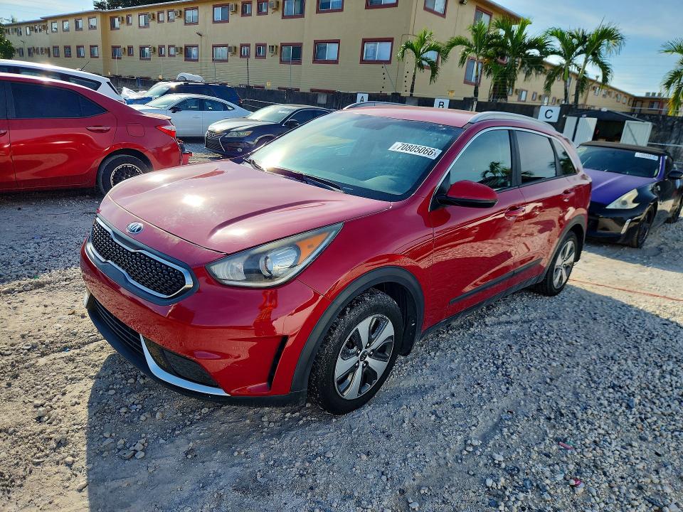 Auction sale of the 2017 Kia Niro, vin: KNDCB3LC8H5049640, lot number: 70805066