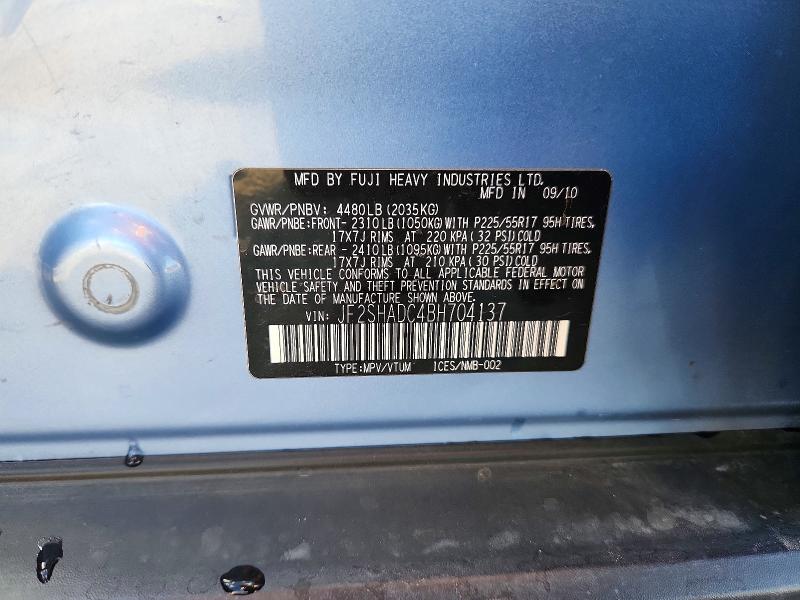67542376 :رقم المزاد ، JF2SHADC4BH704137 vin ، 2011 Subaru Forester مزاد بيع