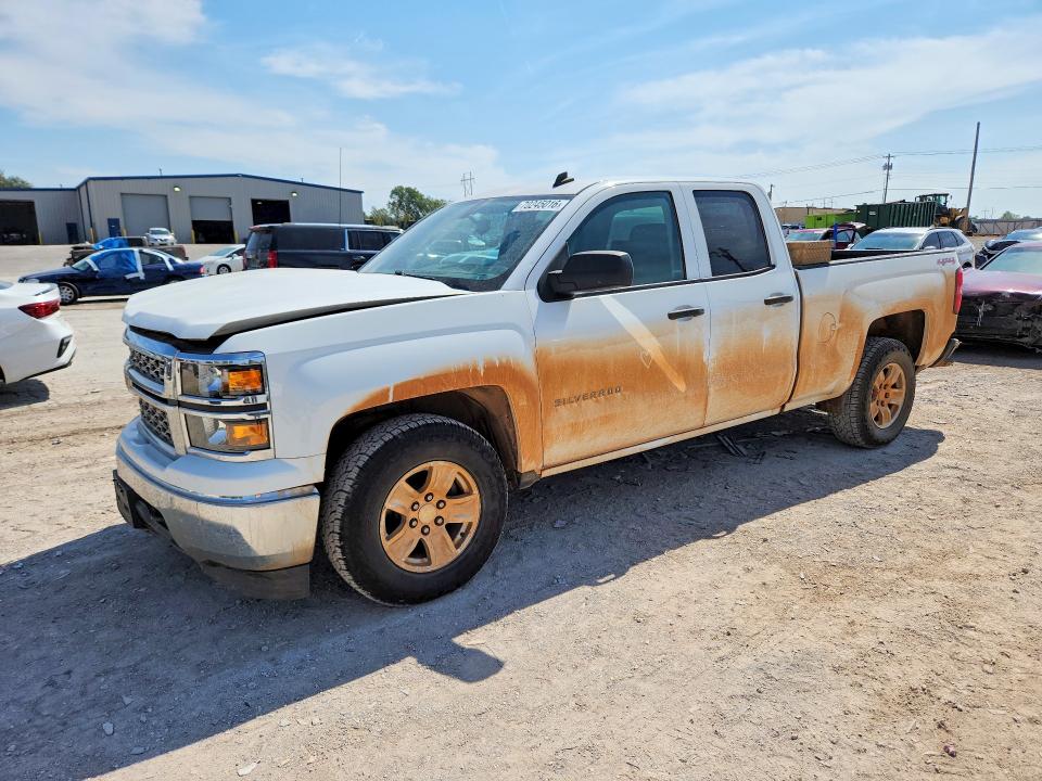 70245016 :رقم المزاد ، 1GCVKREC4EZ329455 vin ، 2014 Chevrolet Silverado مزاد بيع