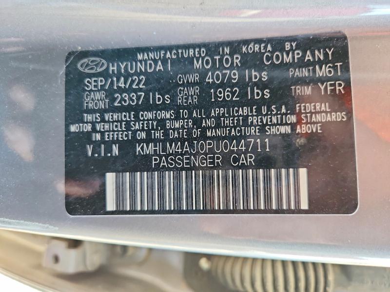 Aukcja sprzedaży 2023 Hyundai Elantra, vin: KMHLM4AJ0PU044711, numer aukcji: 70028776