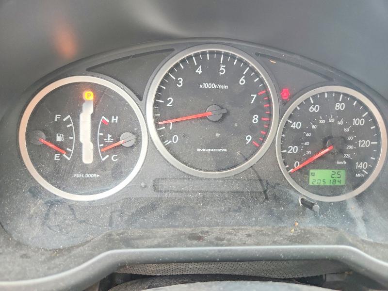 70221686 :رقم المزاد ، JF1GD29634H524973 vin ، 2004 Subaru Impreza مزاد بيع