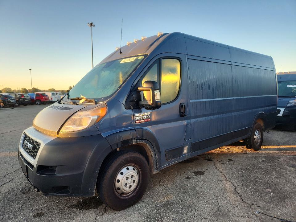 2021 Ram Promaster 3500 მანქანა იყიდება აუქციონზე, vin: 3C6MRVJG9ME535770, აუქციონის ნომერი: 69055306