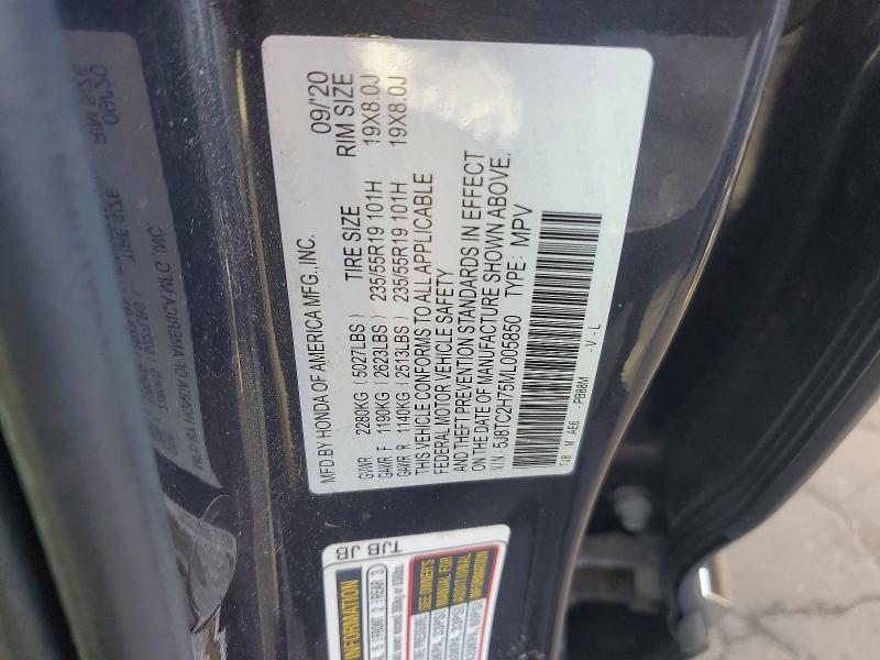 Продаж на аукціоні авто 2021 Acura Rdx, vin: 5J8TC2H75ML005850, номер лоту: 67827686