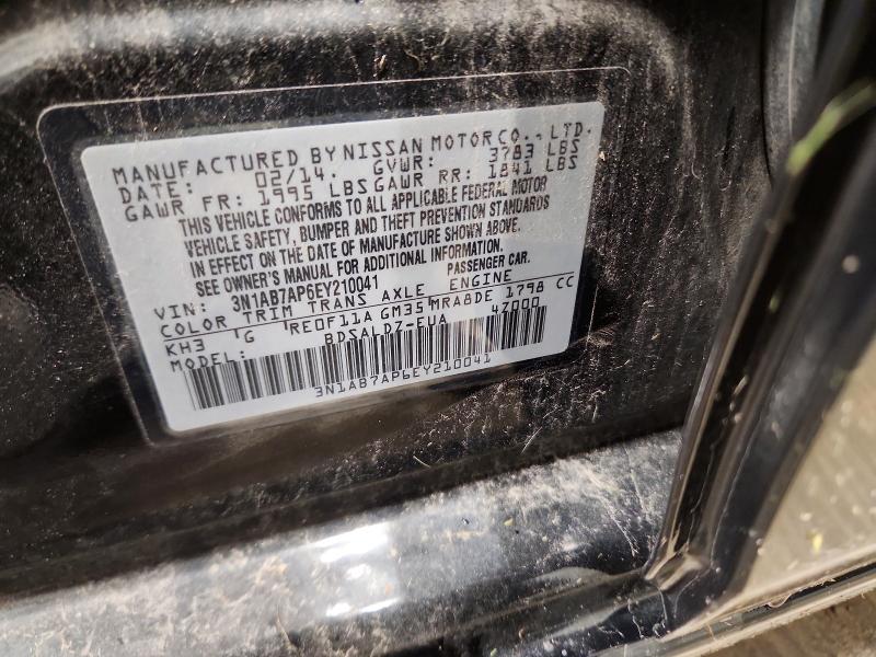 Aukcja sprzedaży 2014 Nissan Sentra, vin: 3N1AB7AP6EY210041, numer aukcji: 70286866