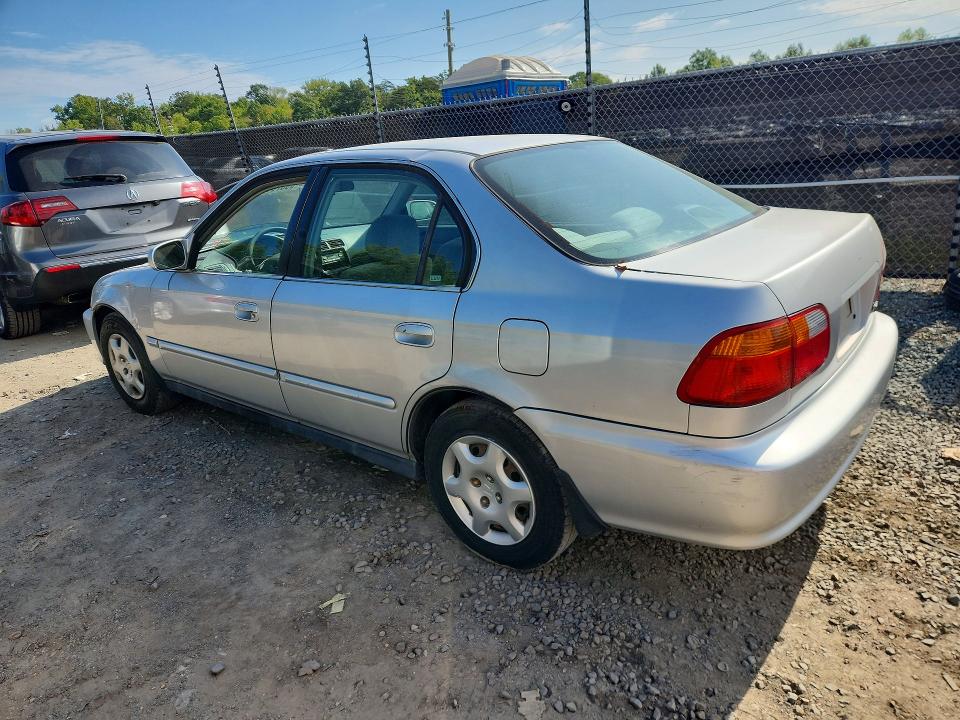 1999 Honda Civic მანქანა იყიდება აუქციონზე, vin: 1HGEJ8640XL022229, აუქციონის ნომერი: 69578476