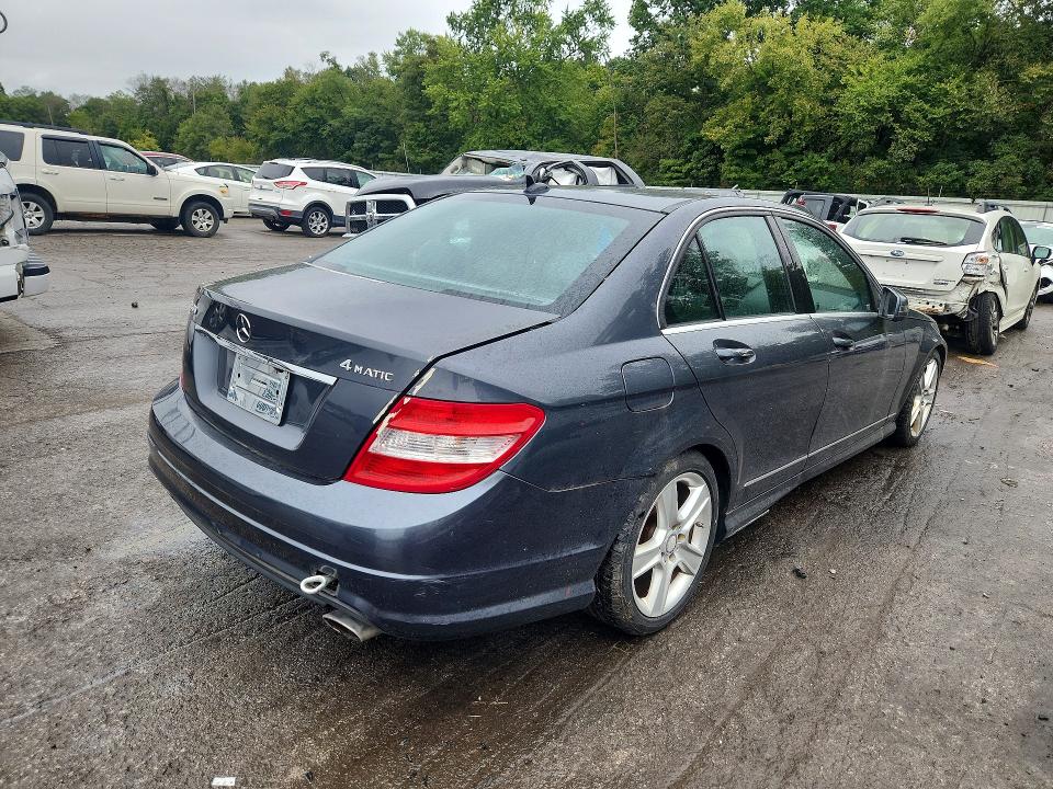 69916106 :رقم المزاد ، WDDGF8BB5AR107848 vin ، 2010 Mercedes-benz C مزاد بيع