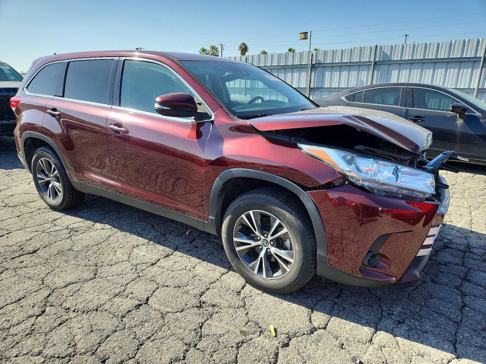 Продажа на аукционе авто 2019 Toyota Highlander, vin: 5TDZARFH9KS055004, номер лота: 68619986