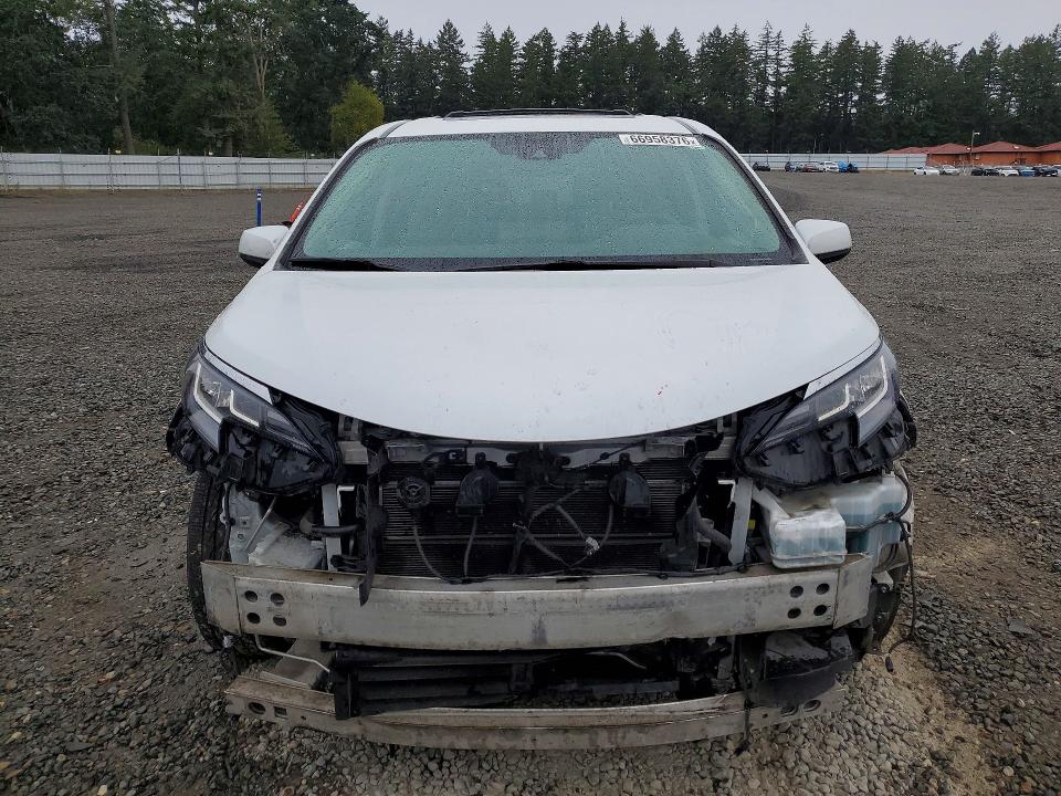 66958376 :رقم المزاد ، 5TDJSKFC5NS067516 vin ، 2022 Toyota Sienna مزاد بيع