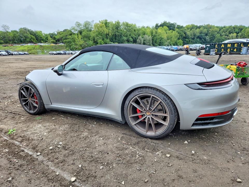 2020 Porsche 911 მანქანა იყიდება აუქციონზე, vin: WP0CB2A96LS263487, აუქციონის ნომერი: 67131056