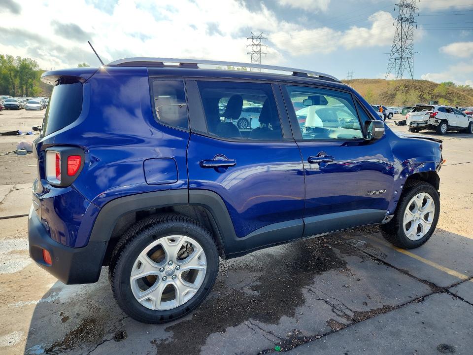 69879796 :رقم المزاد ، ZACCJBDTXGPD25785 vin ، 2016 Jeep Renegade مزاد بيع