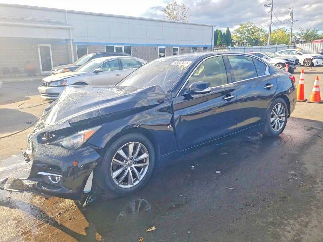 69527816 :رقم المزاد ، JN1BV7AR0FM394233 vin ، 2015 Infiniti Q50 مزاد بيع