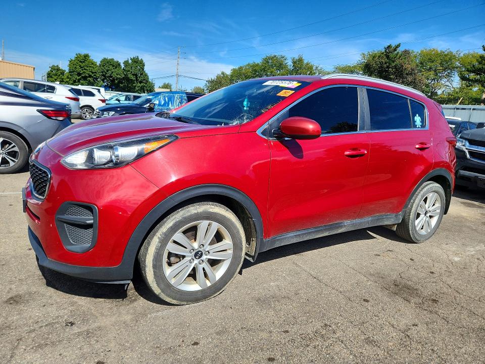 Продаж на аукціоні авто 2018 Kia Sportage, vin: KNDPM3AC0J7319873, номер лоту: 70725576