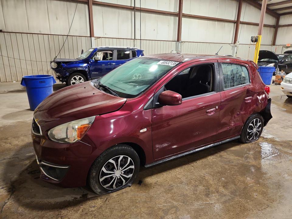 68932136 :رقم المزاد ، ML32A3HJXHH001239 vin ، 2017 Mitsubishi Mirage مزاد بيع