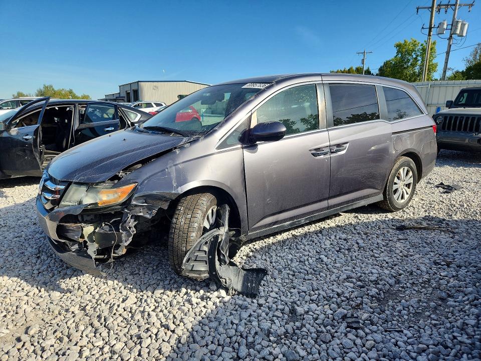 2016 Honda Odyssey მანქანა იყიდება აუქციონზე, vin: 5FNRL5H6XGB018652, აუქციონის ნომერი: 69957636