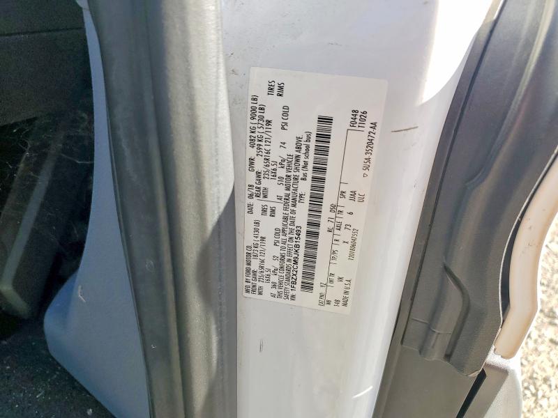 Продажа на аукционе авто 2018 Ford Transit, vin: 1FBZX2CM9JKB15493, номер лота: 68878986