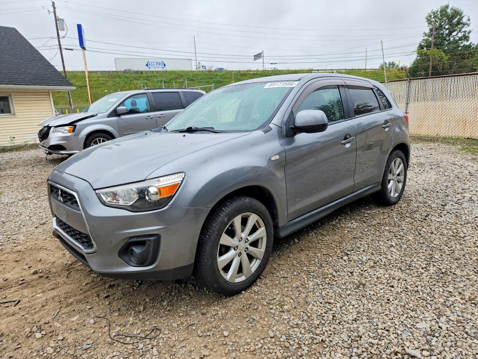 69173586 :رقم المزاد ، 4A4AP3AU0EE014292 vin ، 2014 Mitsubishi Outlander Sport مزاد بيع