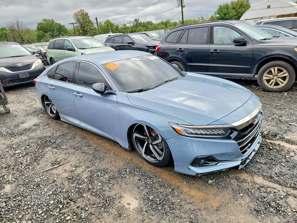 70079086 :رقم المزاد ، 1HGCV1F46MA031222 vin ، 2021 Honda Accord مزاد بيع