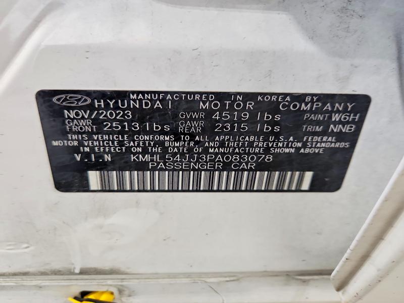Продажа на аукционе авто 2023 Hyundai Sonata Hybrid, vin: KMHL54JJ3PA083078, номер лота: 67483876