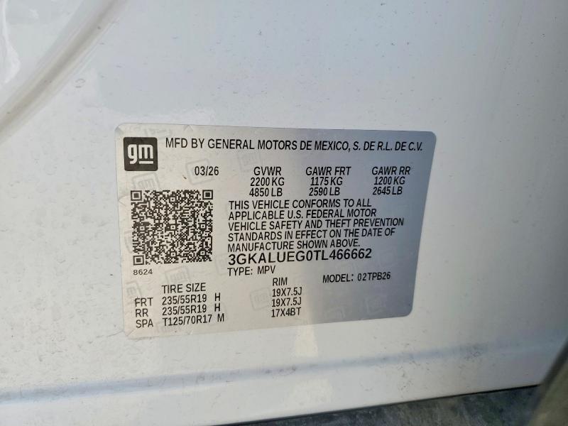 Продажа на аукционе авто 2026 Gmc Terrain, vin: 3GKALUEG0TL466662, номер лота: 69090236