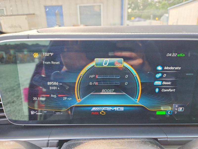 67298606 :رقم المزاد ، 4JGFD6BB6NA794645 vin ، 2022 Mercedes-benz Gle Coupe مزاد بيع