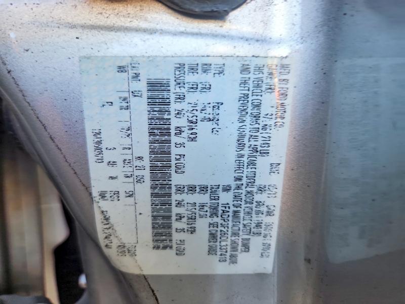67623116 :رقم المزاد ، 1FADP3F26DL337418 vin ، 2013 Ford Focus مزاد بيع
