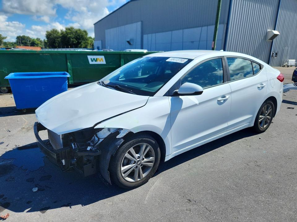 68413766 :رقم المزاد ، 5NPD84LF4JH310688 vin ، 2018 Hyundai Elantra مزاد بيع