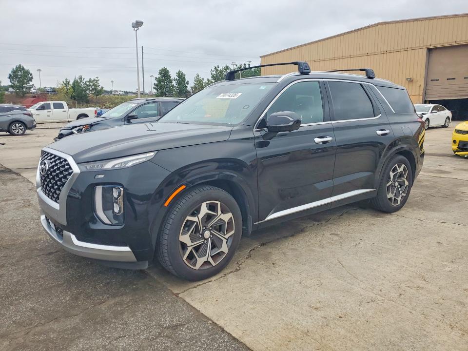 2021 Hyundai Palisade მანქანა იყიდება აუქციონზე, vin: KM8R7DHE2MU187309, აუქციონის ნომერი: 70374326