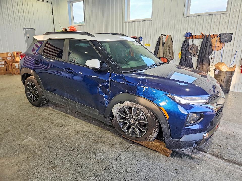 Aukcja sprzedaży 2022 Chevrolet Trailblazer, vin: KL79MVSL5NB122300, numer aukcji: 68106496