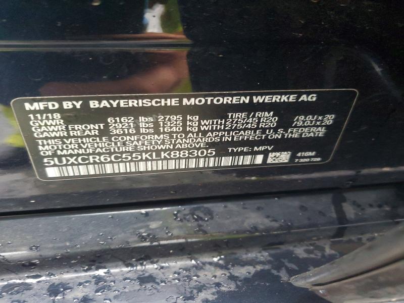 Aukcja sprzedaży 2019 Bmw X5, vin: 5UXCR6C55KLK88305, numer aukcji: 69452436