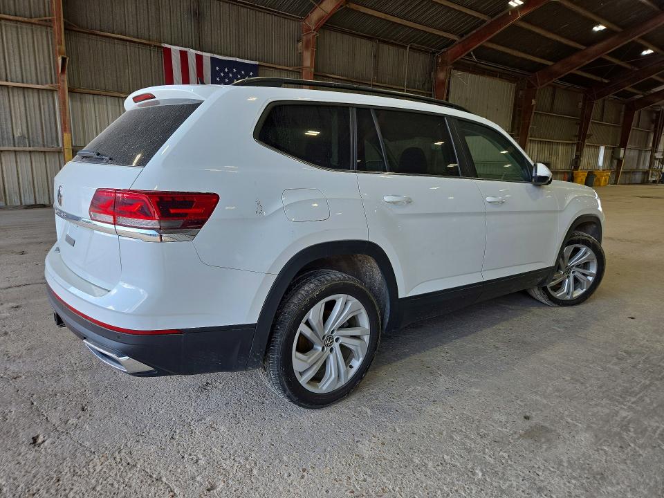 2021 Volkswagen Atlas მანქანა იყიდება აუქციონზე, vin: 1V2WR2CAXMC519611, აუქციონის ნომერი: 71302676