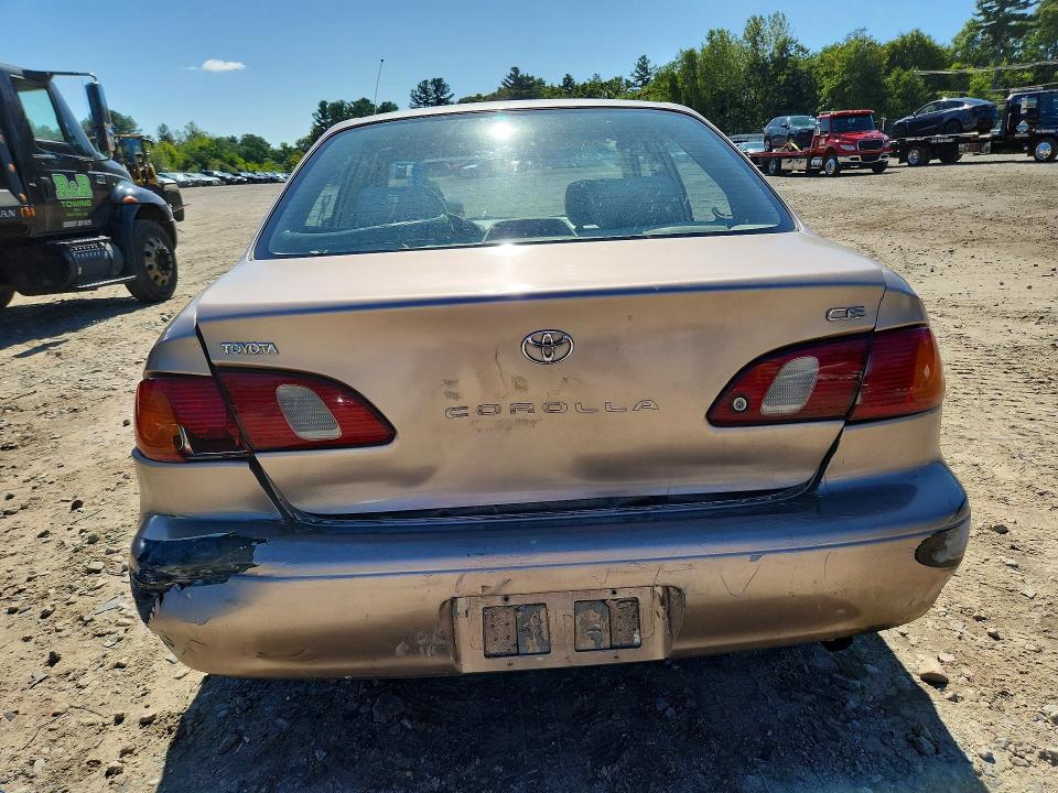 1999 Toyota Corolla მანქანა იყიდება აუქციონზე, vin: 2T1BR12E8XC205983, აუქციონის ნომერი: 68636776