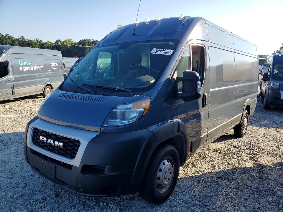 2021 Ram Promaster 3500 მანქანა იყიდება აუქციონზე, vin: 3C6FRVJG0ME503380, აუქციონის ნომერი: 61036866