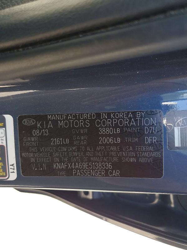 Auction sale of the 2014 Kia Forte, vin: KNAFX4A69E5138336, lot number: 67214816