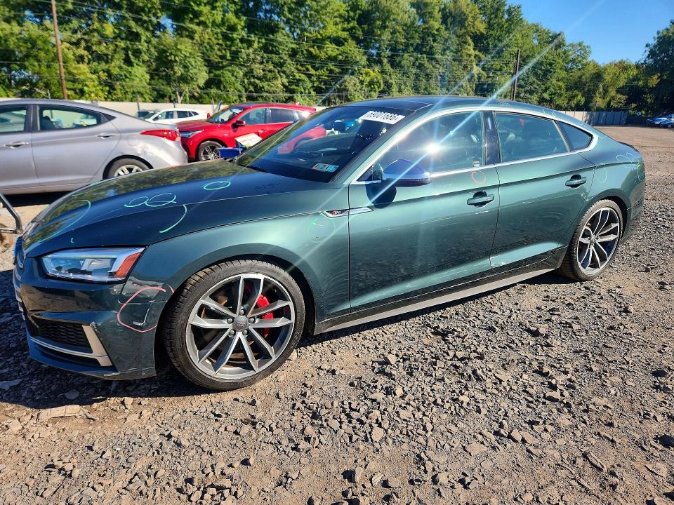 2018 Audi S5 მანქანა იყიდება აუქციონზე, vin: WAUB4CF55JA061094, აუქციონის ნომერი: 69001686