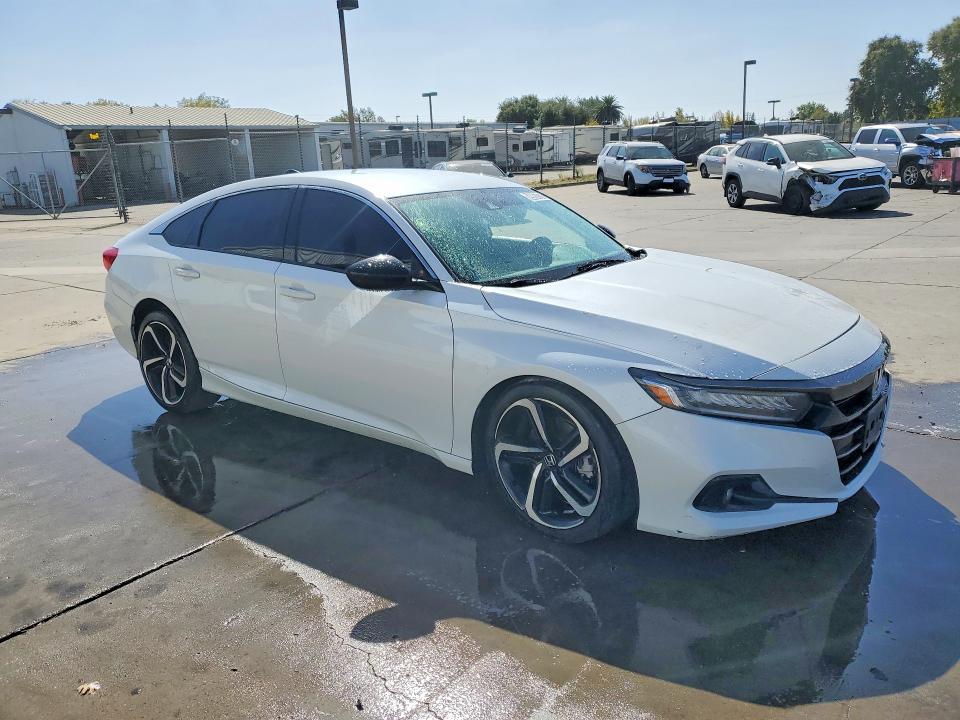 2022 Honda Accord მანქანა იყიდება აუქციონზე, vin: 1HGCV1F31NA060152, აუქციონის ნომერი: 69062076