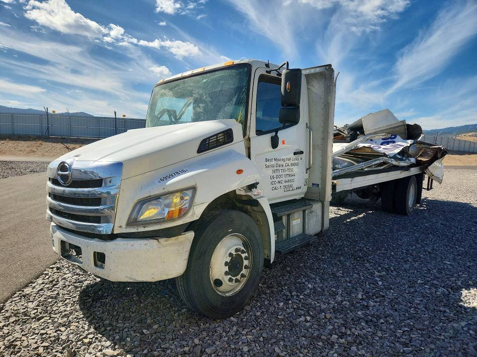 69597816 :رقم المزاد ، 5PVNJ8JVXL4S76937 vin ، 2020 Hino 258/268 مزاد بيع