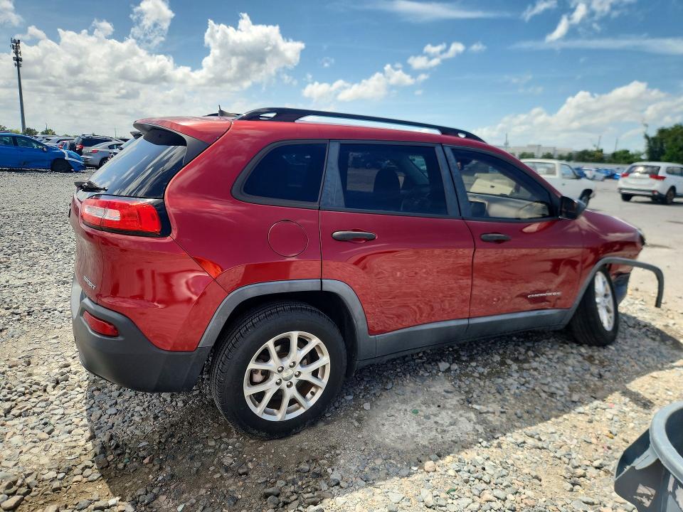 Aukcja sprzedaży 2016 Jeep Cherokee, vin: 1C4PJLABXGW238328, numer aukcji: 68990086