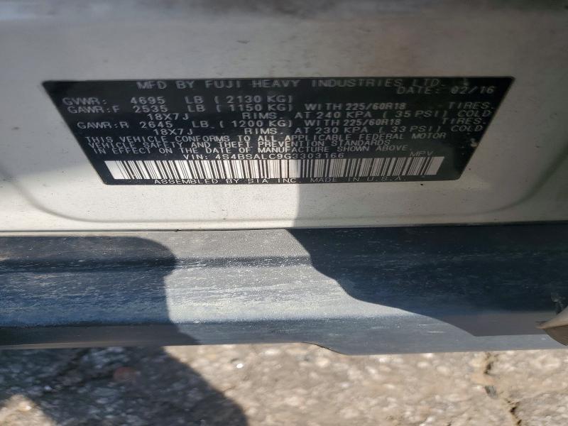 Продаж на аукціоні авто 2016 Subaru Outback, vin: 4S4BSALC9G3303166, номер лоту: 69139886