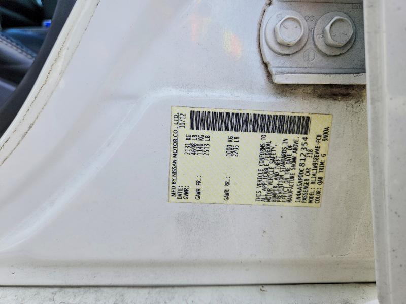 Продажа на аукционе авто 2013 Nissan Maxima, vin: 1N4AA5AP0DC812354, номер лота: 71257816