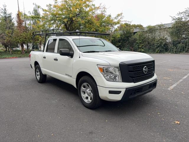 70121626 :رقم المزاد ، 1N6AA1EC0MN523695 vin ، 2021 Nissan Titan مزاد بيع