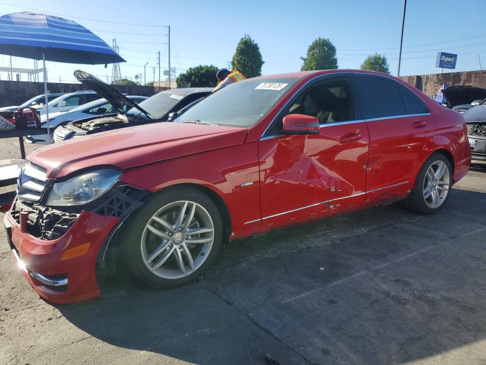 Aukcja sprzedaży 2012 Mercedes-benz C, vin: WDDGF4HB4CR191213, numer aukcji: 70730126