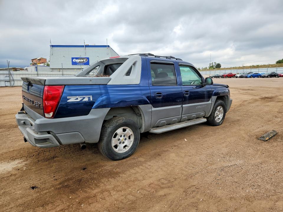 70482566 :رقم المزاد ، 3GNEK13T62G346149 vin ، 2002 Chevrolet Avalanche مزاد بيع