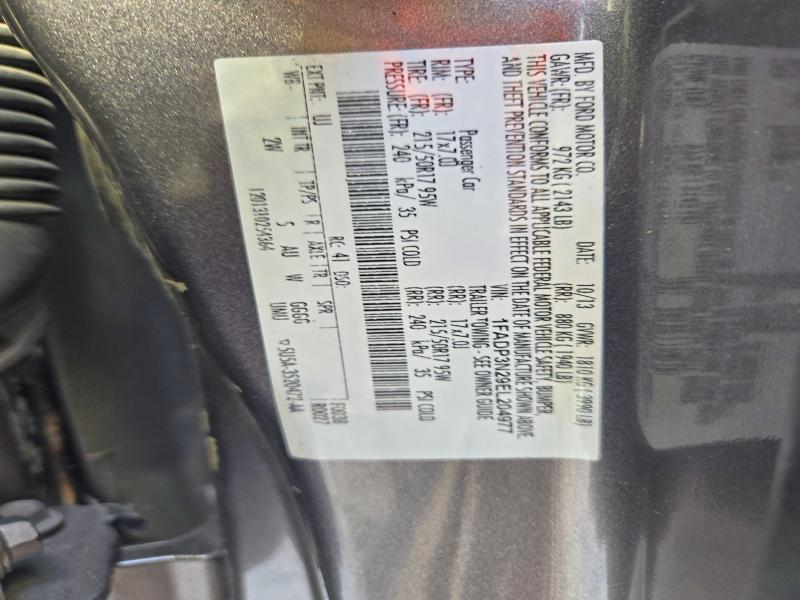 Продаж на аукціоні авто 2014 Ford Focus, vin: 1FADP3N29EL204977, номер лоту: 71047296