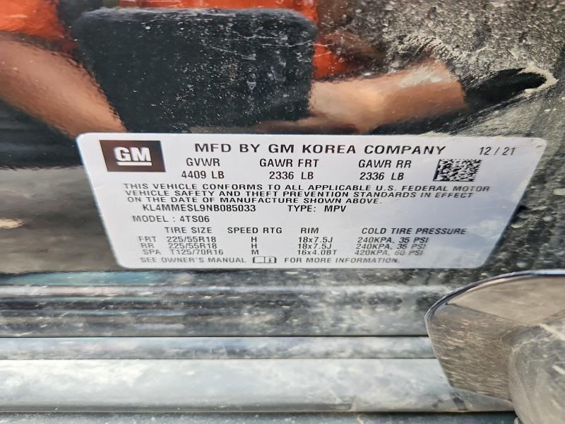 Продаж на аукціоні авто 2022 Buick Encore Gx, vin: KL4MMESL9NB085033, номер лоту: 67822946