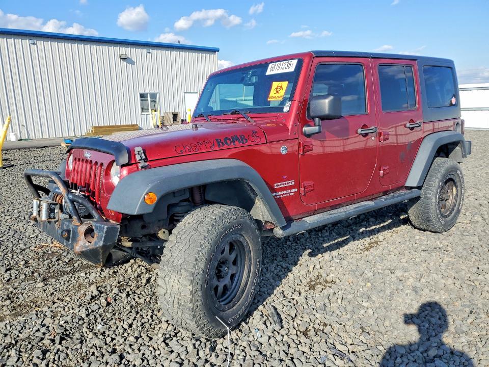 Aukcja sprzedaży 2013 Jeep Wrangler Unlimited, vin: 1C4BJWDG0DL522499, numer aukcji: 68191236