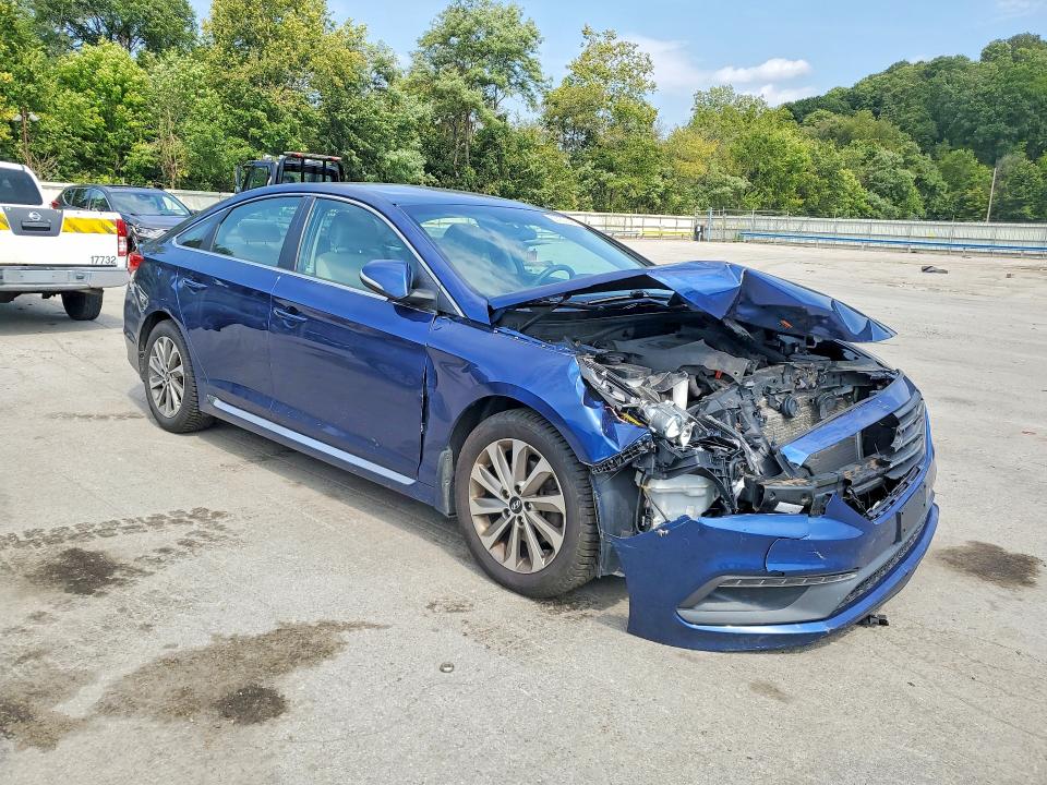 2016 Hyundai Sonata მანქანა იყიდება აუქციონზე, vin: 5NPE34AF7GH373878, აუქციონის ნომერი: 66932646
