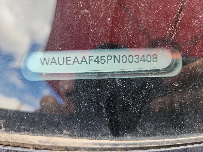2023 Audi A4 მანქანა იყიდება აუქციონზე, vin: WAUEAAF45PN003408, აუქციონის ნომერი: 70841746