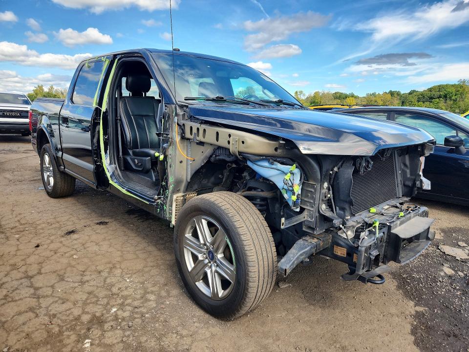 2018 Ford F150 მანქანა იყიდება აუქციონზე, vin: 1FTEW1EG2JFC37555, აუქციონის ნომერი: 68212416