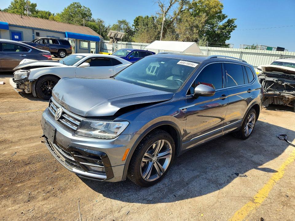 2019 Volkswagen Tiguan მანქანა იყიდება აუქციონზე, vin: 3VV2B7AX6KM056498, აუქციონის ნომერი: 68878896