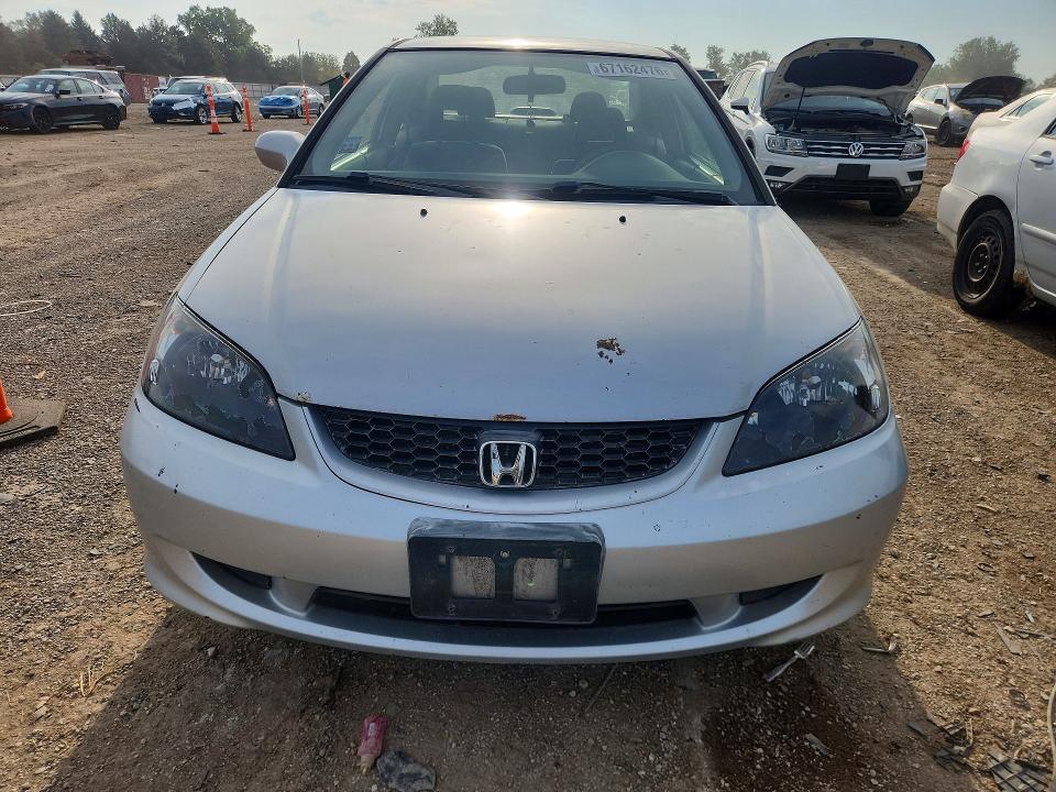 2004 Honda Civic მანქანა იყიდება აუქციონზე, vin: 1HGEM21104L057298, აუქციონის ნომერი: 67162476